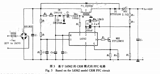 基于L6562的CRM模式的PFC电路-IC芯片